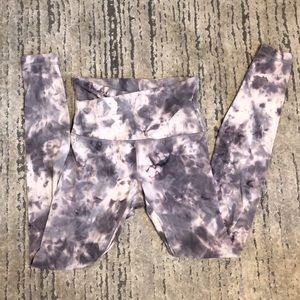 Lululemon v-waist pain tie-die align pant